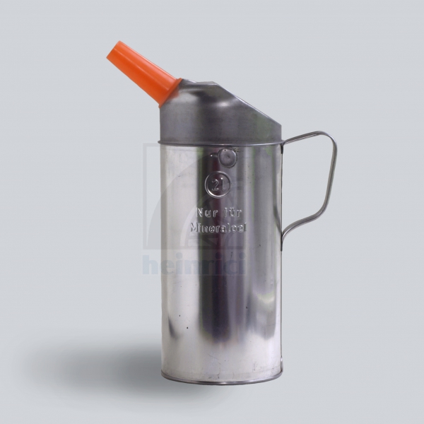Ölfüllkanne, 2 Liter, mit kurzem Auslauf