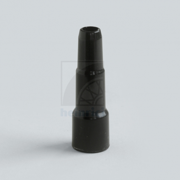 Zündkerzenstecker, gerade, schwarz