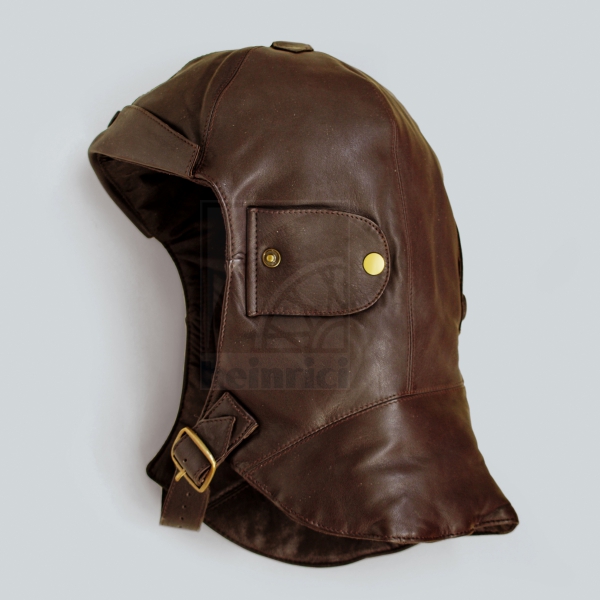 Cabriohaube aus Leder, mocca