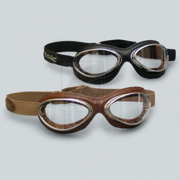 Lederbrille 1929 von Aviator Goggle